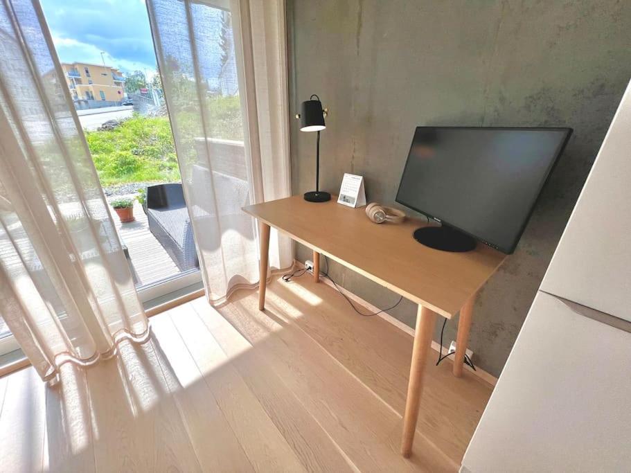 Koselig Byleilighet Sor I Sentrum Av Tromso. Esterno foto